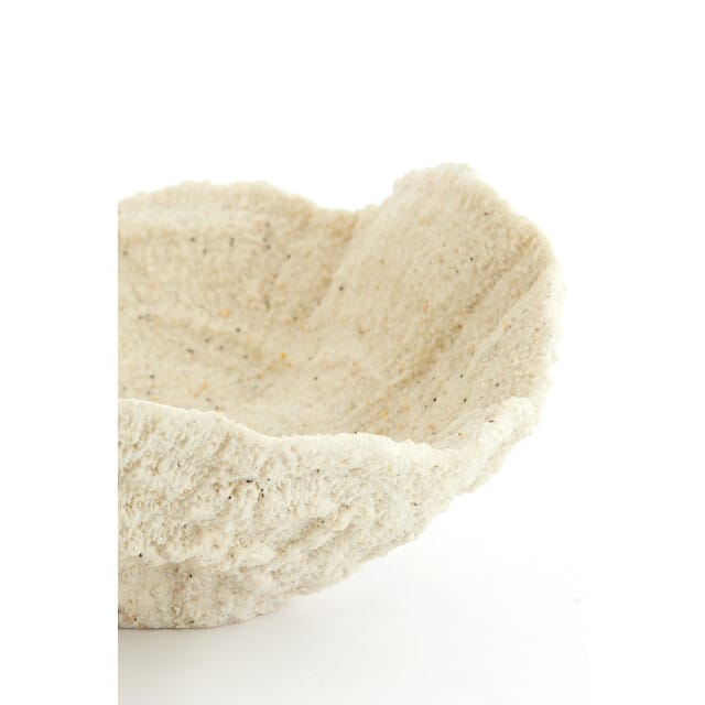 Light & Living - Ornament CORAL - 25x23x11cm - Wit