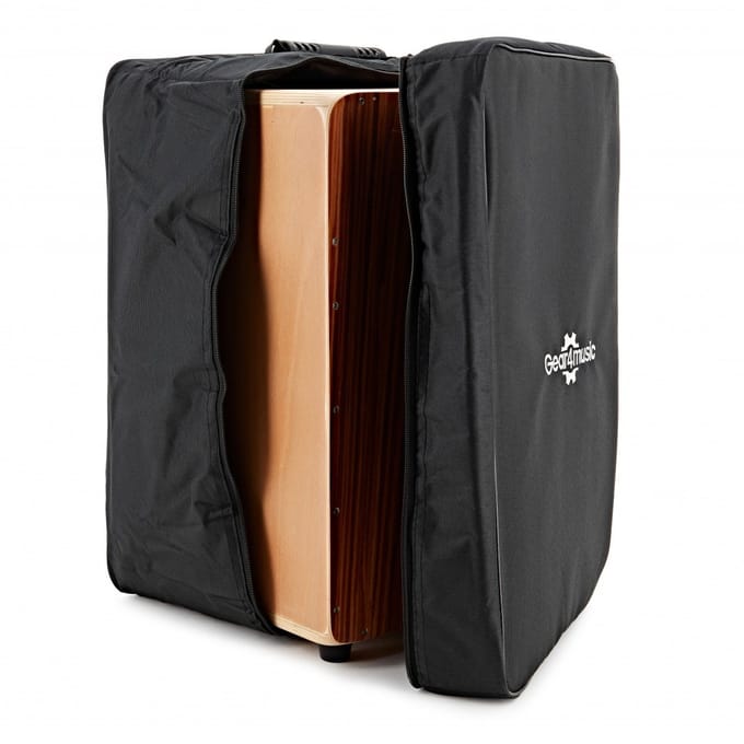 Gewatteerde Cajon tas van Gear4music