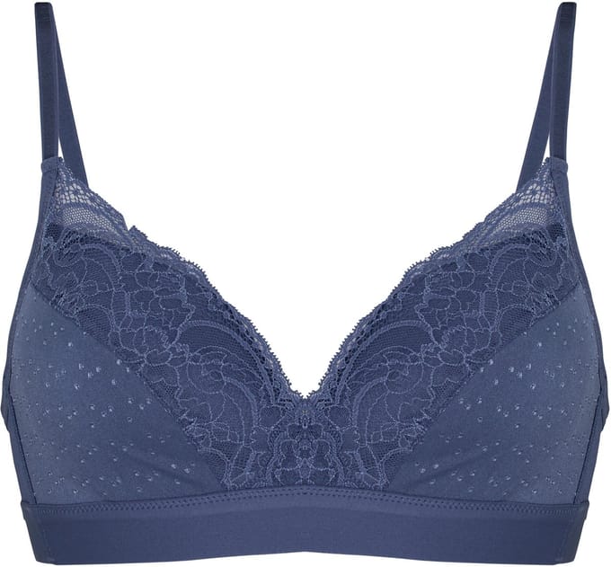 Hunkemöller Sophie Padded Non-Underwired Bra Blauw