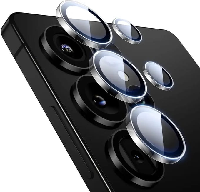 ESR Armorite Camera Lens Protector Geschikt voor Samsung Galaxy S25 Ultra - 9H Tempered Glass - Case Friendly - Transparant (1-Pack)
