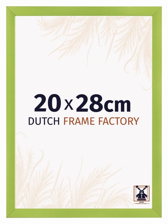 Fotolijst 20x28 cm - MDF - Groen - Praag