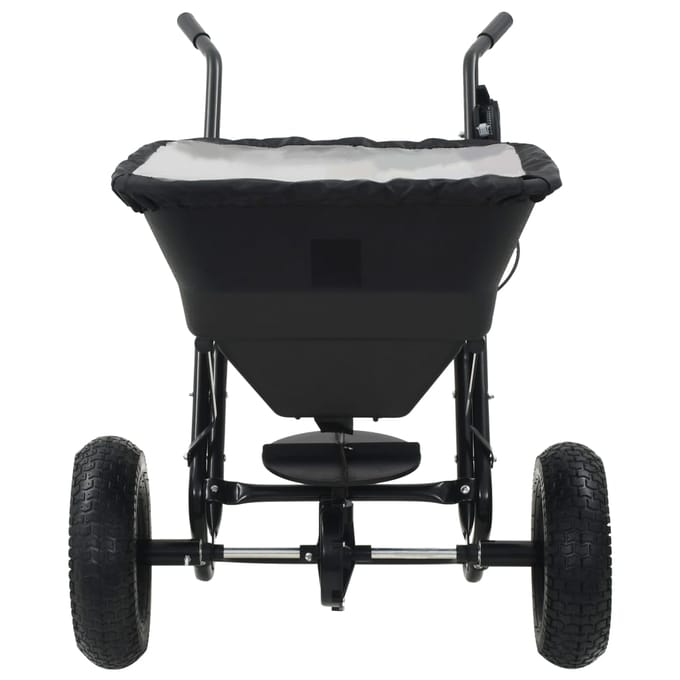 vidaXL - Strooiwagen - duwmodel - 45 - L - 106x73x76 - cm - PVC - en - staal