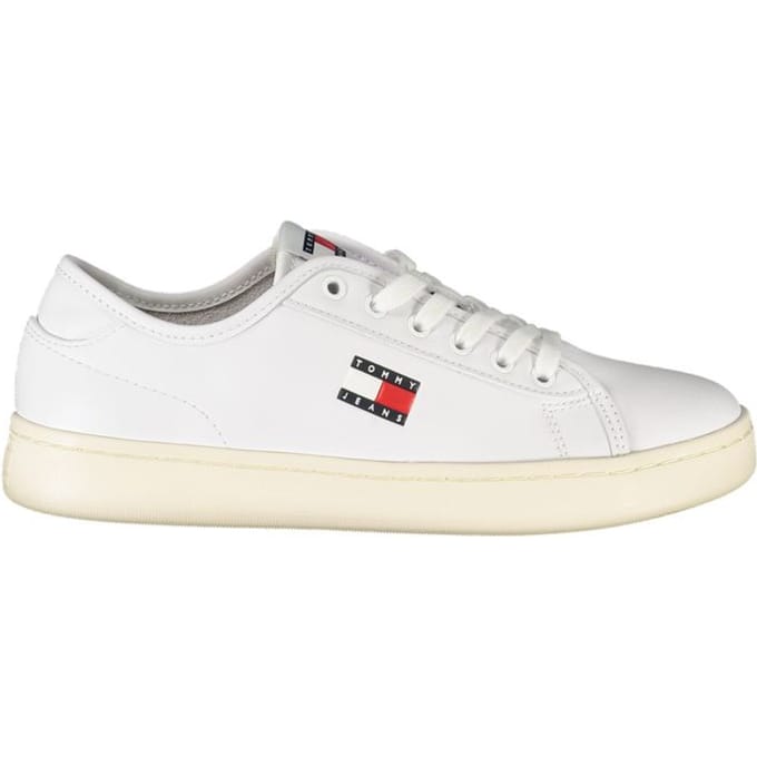 Tommy Hilfiger Bianco Polyurethaan Dames Sneaker
