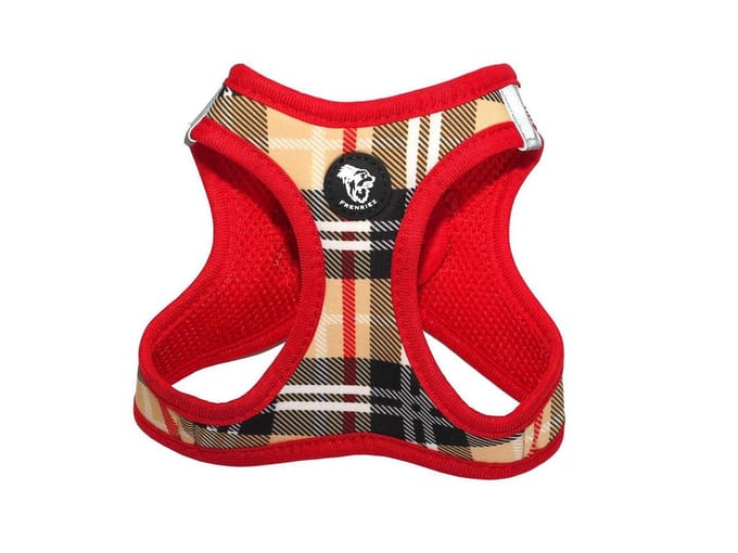 Frenkiez Step In Harness BarkBerry Beige,Medium