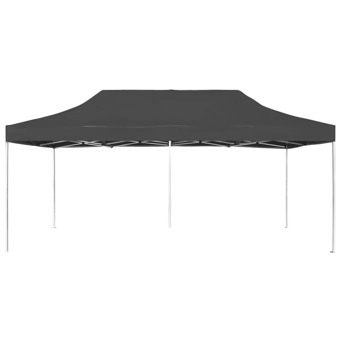 vidaXL - Partytent - professioneel - inklapbaar - 6x3 - m - aluminium - antraciet