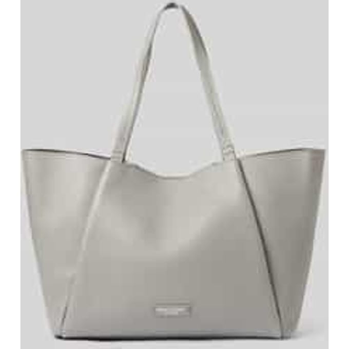 Shopper van puur rundleer