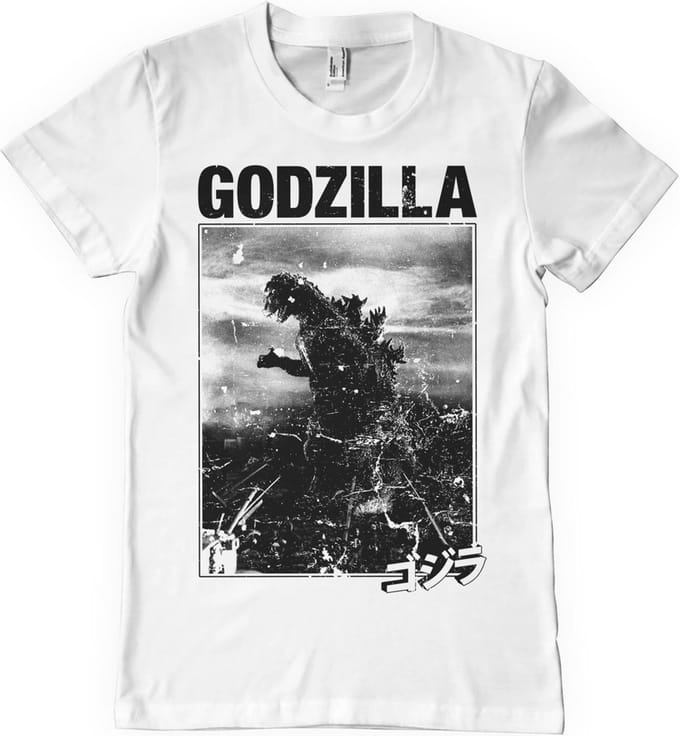 Godzilla Vintage T-shirt White