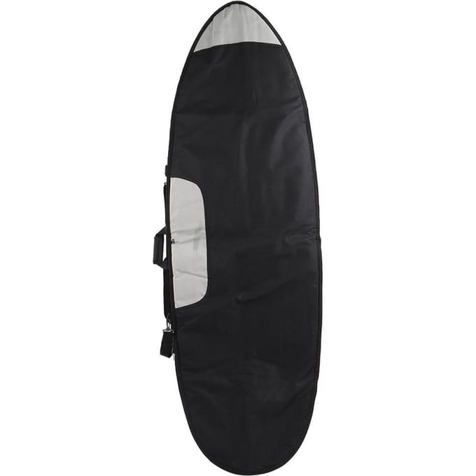 Surfboard Tas Opbergtas met Rits & Schouderband voor Shortboard Longboard Zwart(6.0) gray