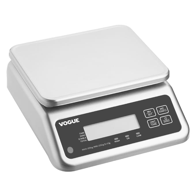 Vogue waterdichte elektrische weegschaal 30 kg