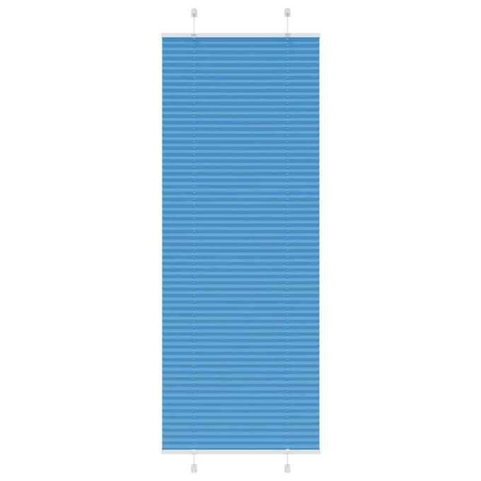 vidaXL - Plissé - rolgordijn - 70x200 - cm - stofbreedte - 69,4 - cm - polyester - blauw