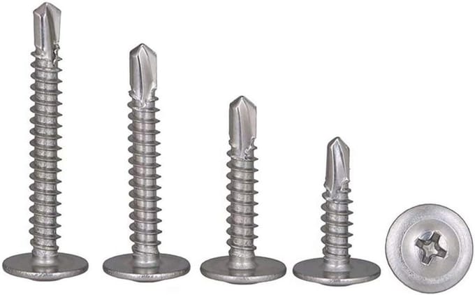Dailygoods - Zelftappende Schroeven M4.8×25mm - 20 Stuks