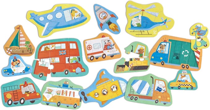 Wielen en wonderen puzzel