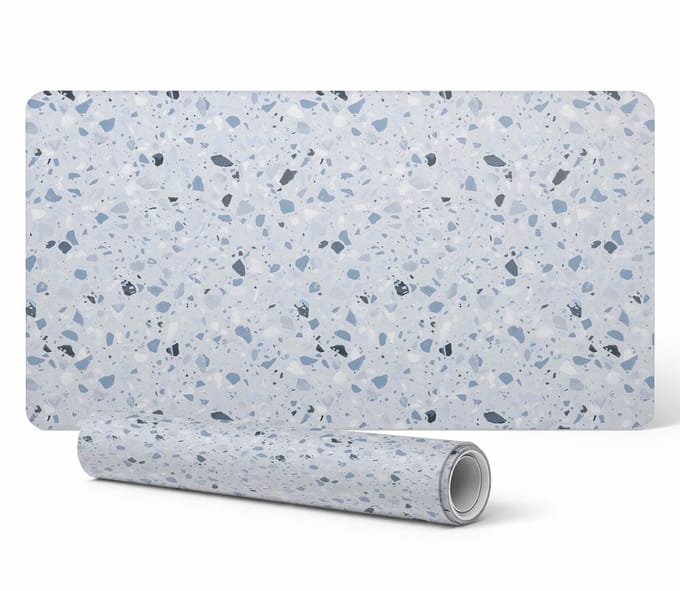 Mozaïek Terrazzo Toetsenbordmat en accessoires 100x50 cm
