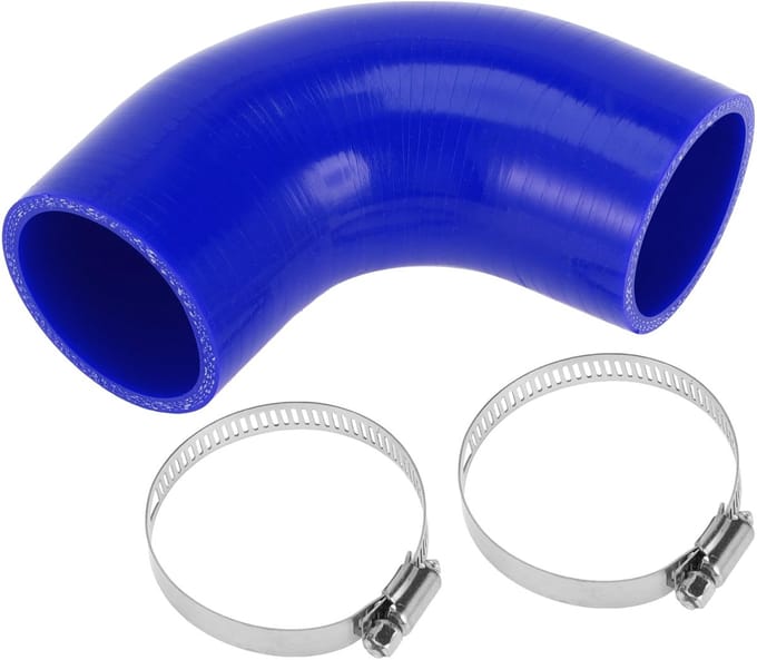 Dailygoods- Koelmiddelslang 54 mm - Siliconen Slang - 90 graden