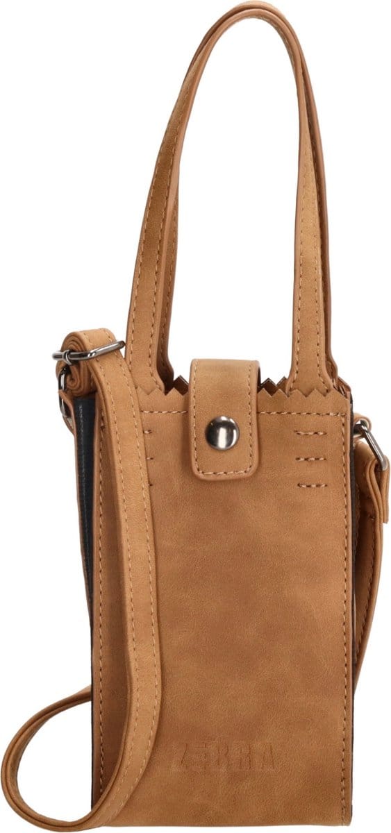Zebra Trends Merel Telefoontasje - Camel