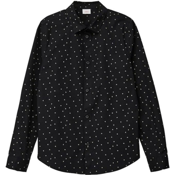 s.Oliver Junior Shirts Grey/black Taglia: M | Camicie Outlet | kids | Grigio