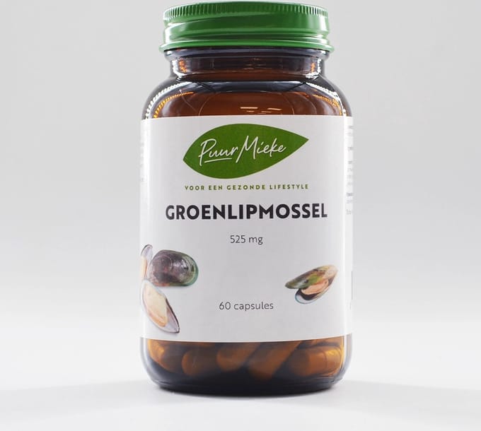 Groenlipmossel - 525mg - 60 caps