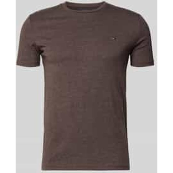 Regular fit T-shirt van katoenmix