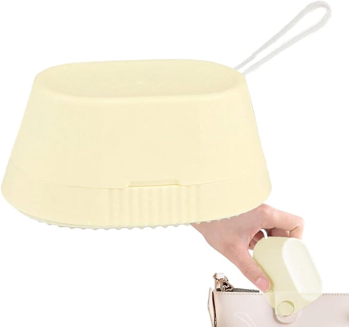 Plakroller Kleding - Pluisroller - Haren Verwijderen - Herbruikbaar en Wasbaar - 92 x 63 cm - Geel