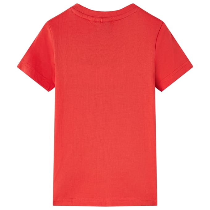 vidaXL - Kindershirt - 104 - rood
