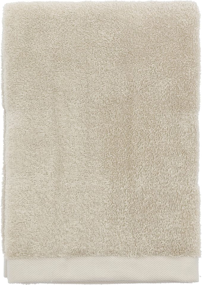 Södahl organic Comfort Handdoek 70 x 140 cm Beige