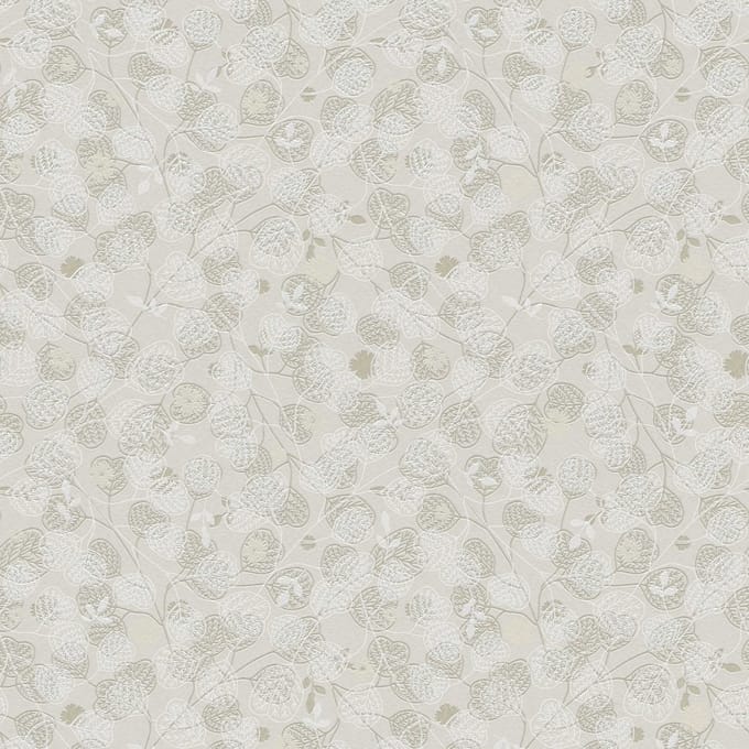 BLOEMETJES EN BLAADJES BEHANG | Botanisch - beige wit - A.S. Création Metropolitan Stories 3