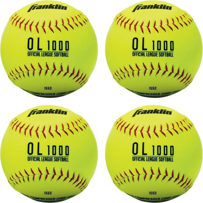 Officiële Softballs voor Fastpitch Training - 30.5 cm