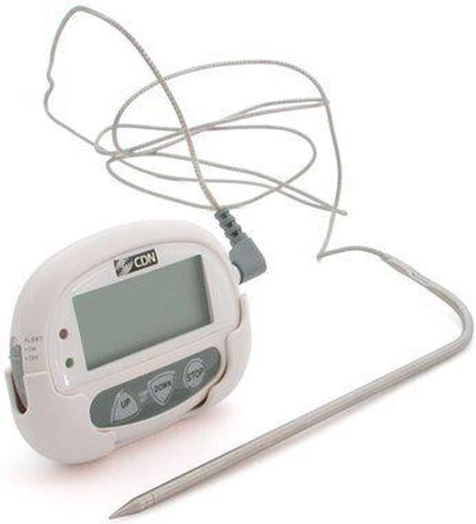 CDN Kernthermometer met voelerdraad - Magnetische houder - Hittebestendig snoer