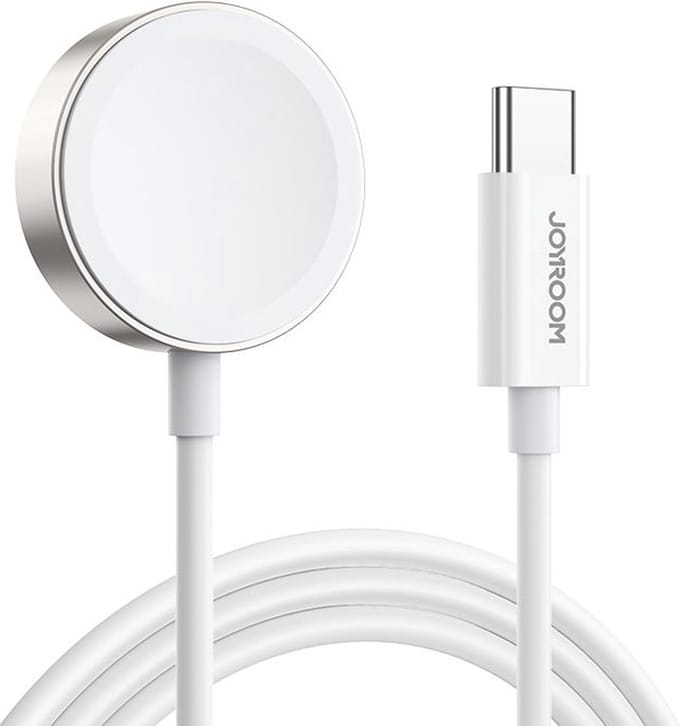 Joyroom Oplader geschikt voor Apple Watch - 120cm - Magnetische - Wit
