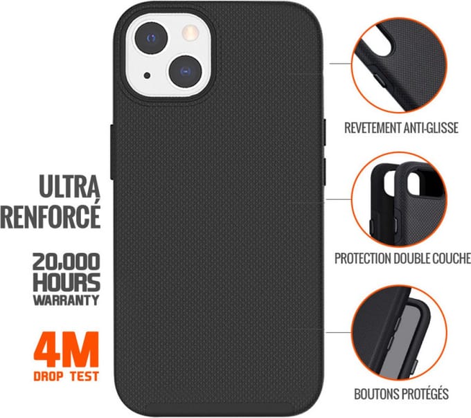 Eiger North case Apple iPhone 15 Plus - black