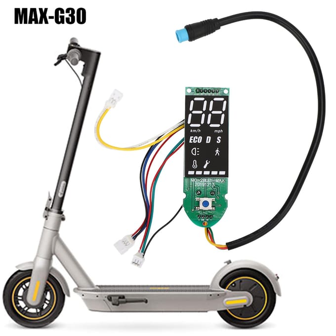 Scooter Bluetooth-printplaat voor Ninebot MAX?G30 Draagbare Dashboardhoes Benodigdheden blue