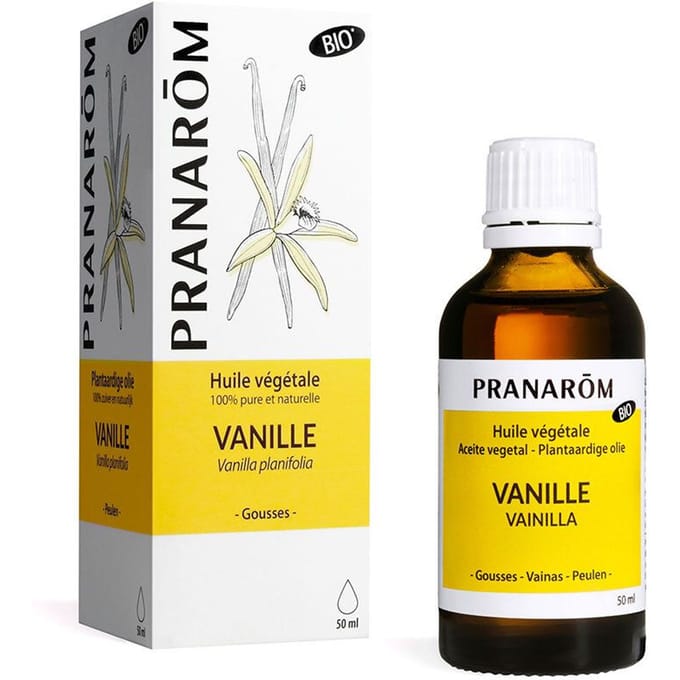 Pranarôm Plantaardige Olie Vanille Bio 50 Massage-olie
