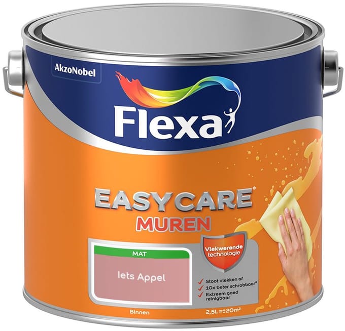 Flexa - Easycare Muren - Iets Appel - Mengverf - 2,5 L