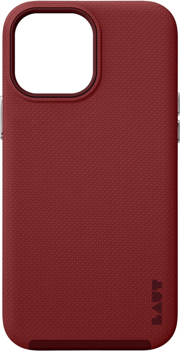 Laut Shield PC en siliconen hoesje voor iPhone 13 Pro Max - rood