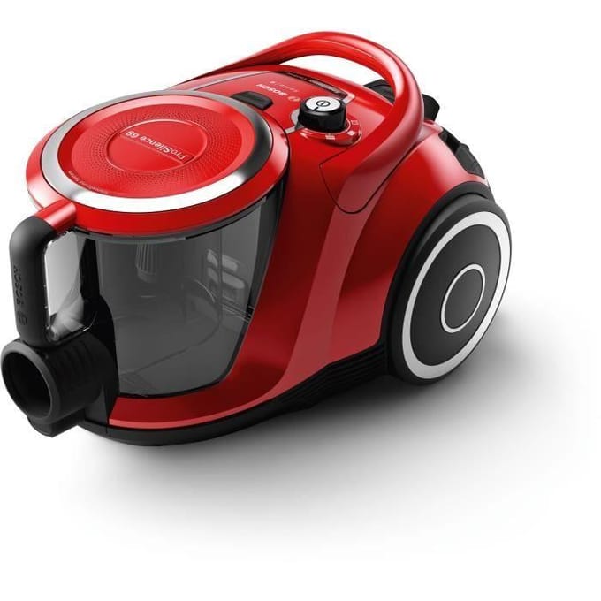 Bosch ProSilence BGC41Q69 Serie 6 - Stofzuiger zonder zak - Rood
