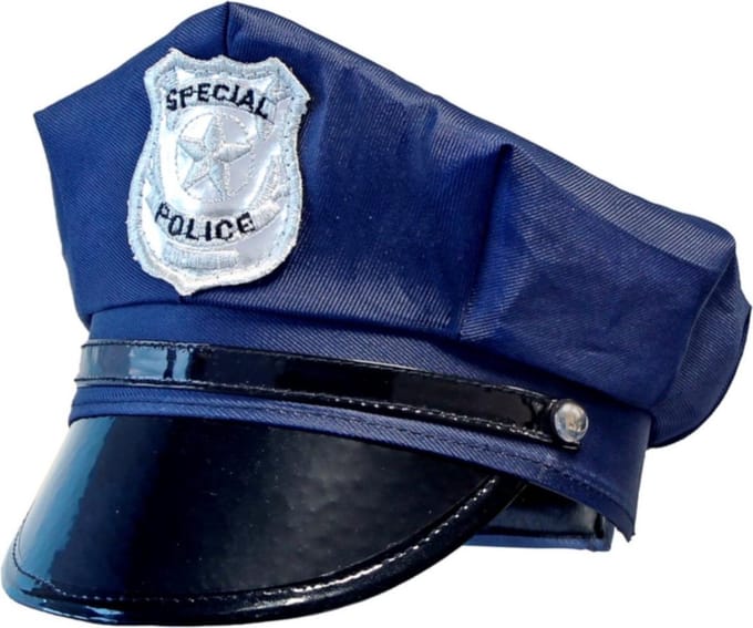 Politie pet verstelbaar kind