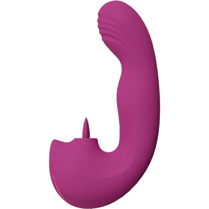 VIVE Yumi - Oplaadbare G-Spot vinger bewegings vibrator en tong