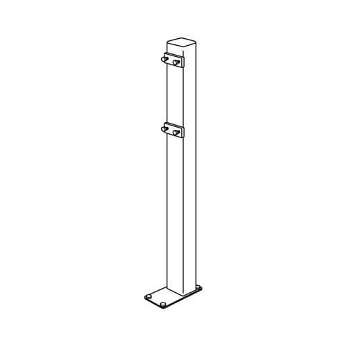Pressalit Care PLUS floor column for permanently mounted folding support handles R9430