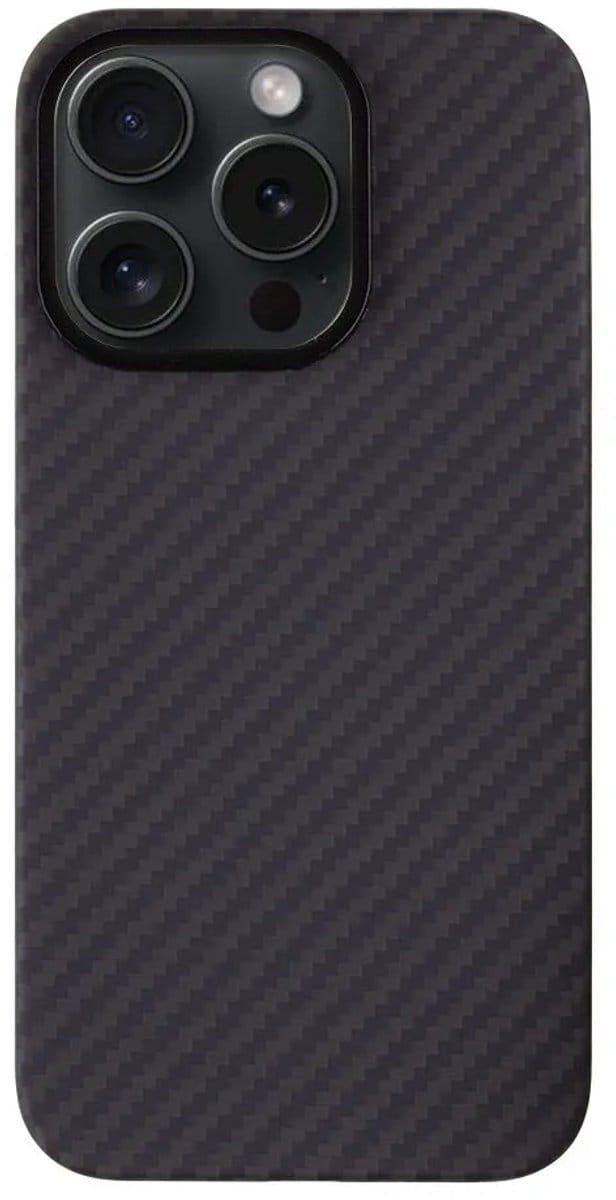 Tactical iPhone 15 Pro MagForce Aramid Cover – Hoesje – Zwart