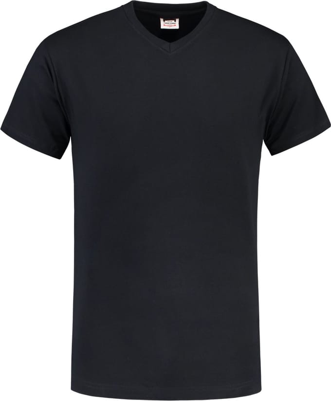 Tricorp T-shirt V-hals - Casual - 101007 - Navy - maat XL