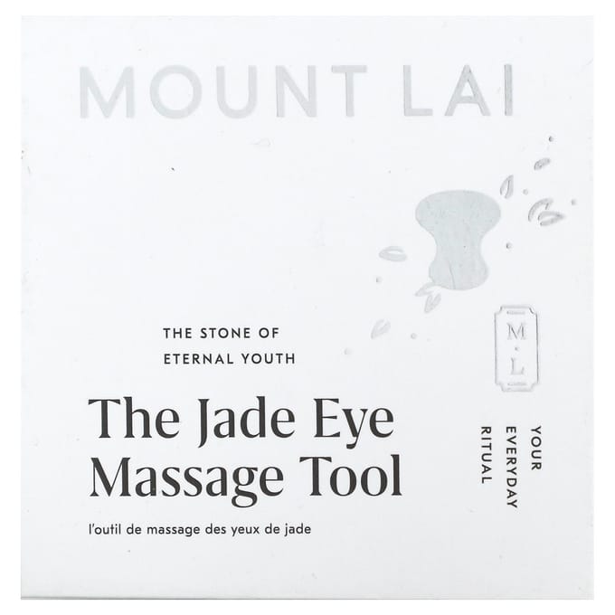 Mount Lai, Jade Eye Massage Tool, 1 Pack gray