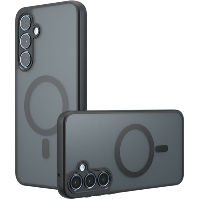 Mocaa Samsung Galaxy A55 Slim Anti-Shock Magsafe Hoesje Zwart