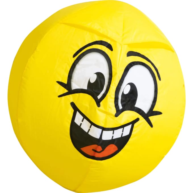 Windzak HQ Bouncing Moodeez Happy 100 cm 126345 Geel 100 cm
