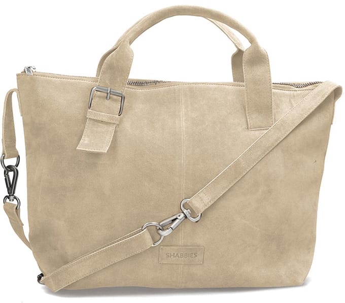 Shabbies Essie Laptop Handbag Laptoptassen Dames - Beige - Maat ONESIZE