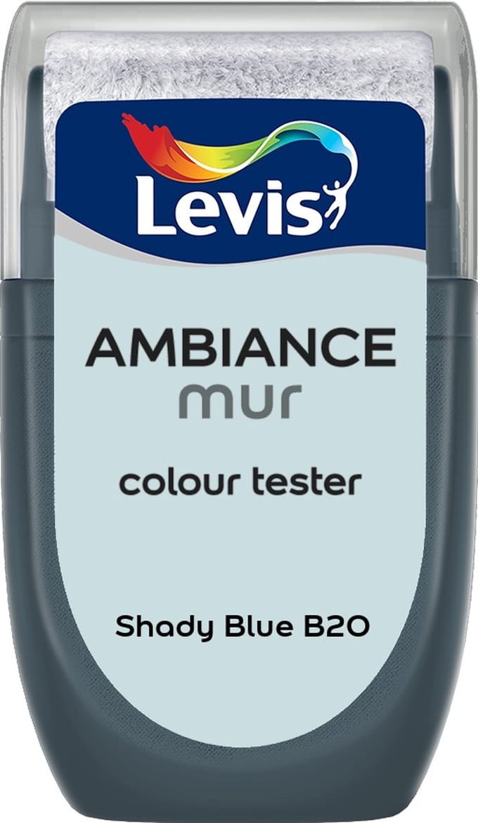 Levis - Muurverf Kleurtester Mat Mix - Shady Blue B20 - Mengverf - 30 Ml