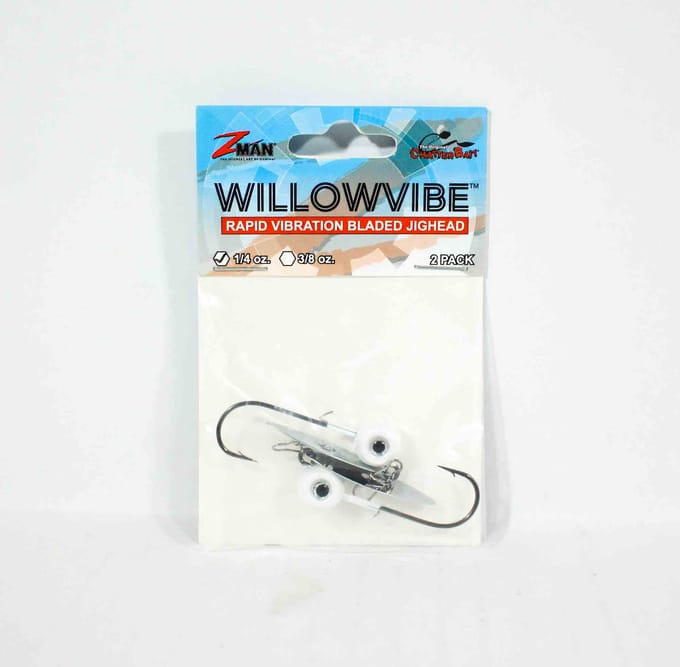 Zman Chatterbait Willow Vibe 1/4 Oz Zinkend Kunstaas Pearl (0648)