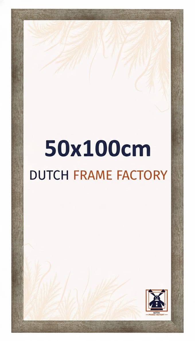 Fotolijst 50x100 cm - MDF - Metaal Vintage - Benno
