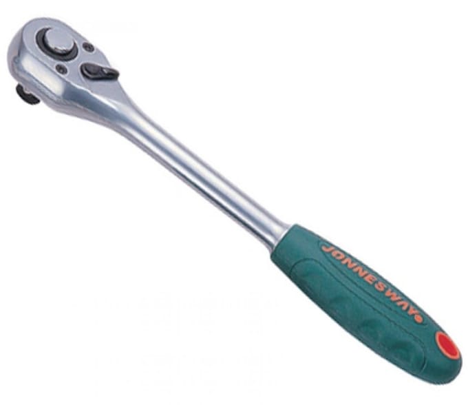 Jonnesway R2902 - Ratelsleutel - 1/4 inch - 36 Tanden - Ergonomische Handgreep