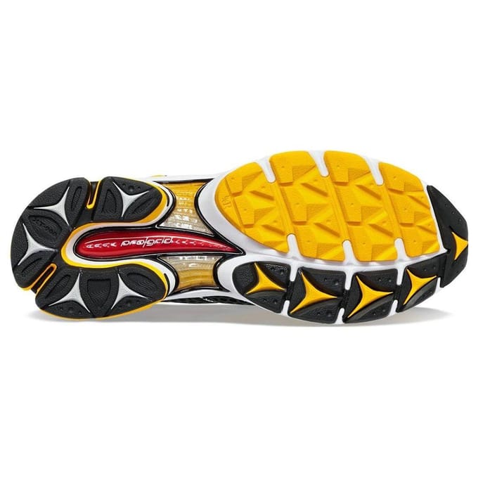 Saucony ProGrid Triumph 4 Lemon Chrome Heren Sneakers Geel S70704-1 41 black