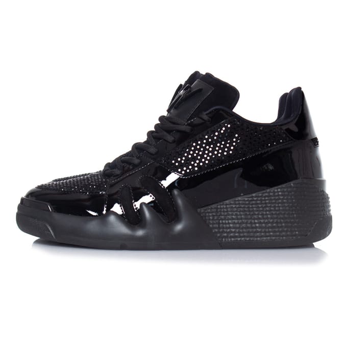 TALON zwarte trainers met rhinestones